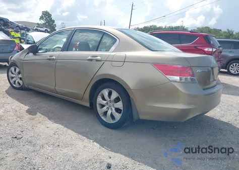 2008 Honda Accord 2.4 Ex-L из США, поврежденный, VIN 1HGCP26878A036535